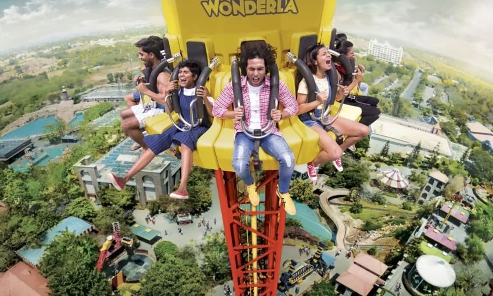 Family outing in Bangalore at Wonderla Amusement park